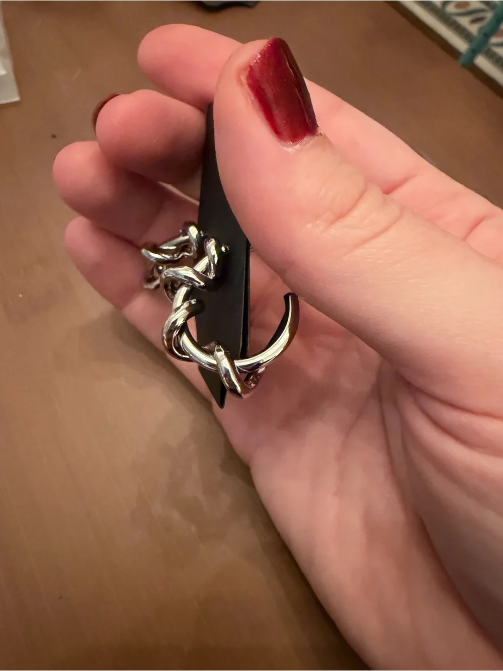 Silver Twist Hoop Earrings - Elegant Women’s Jewelry